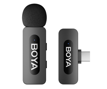 Mikrofon BOYA BY-V10 2.0 Ultra Compact 2.4GHz - USB-C - 1TX+1RX BY-V10 V2.0 / 6977490710297